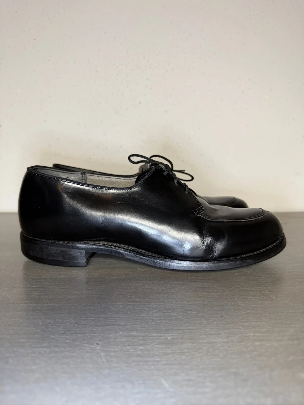 Wolverine World Wide Vintage 1995 Military Shoes Mens 9 B Black Made in USA